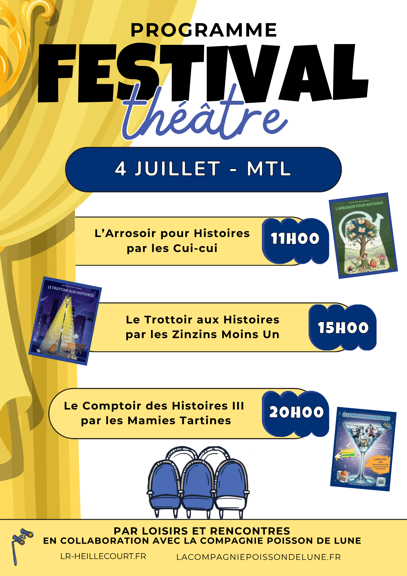 Festival de théâtre à Heillecourt